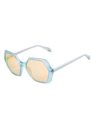 Blue Injected Sunglasses