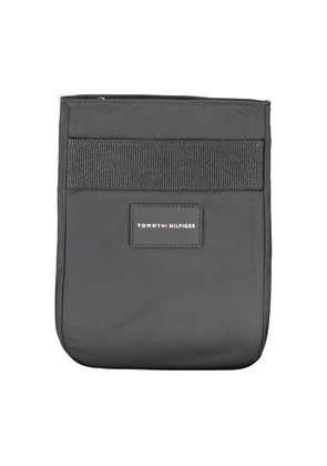 Black Polyester Shoulder Bag