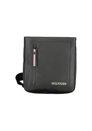 Black Polyethylene Shoulder Bag