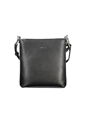 Black Polyester Handbag