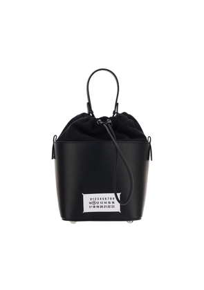 Margiela Black Calf Leather Bos Taurus Shoulder Bag