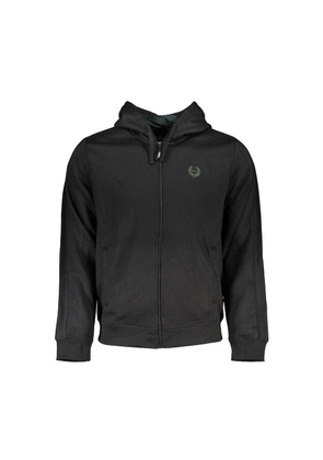 Gianmarco Venturi Black Cotton Sweatshirt - XL