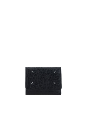 Margiela Black Calf Leather Bos Taurus Wallet