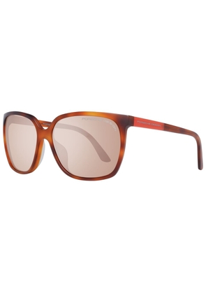 Porsche Design Brown Acetate Sunglasses