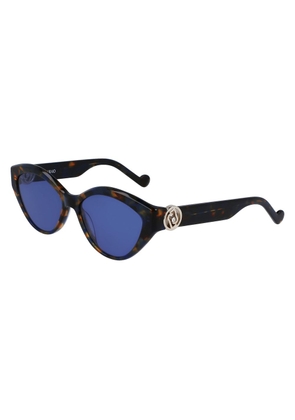 Blue Acetate Sunglasses