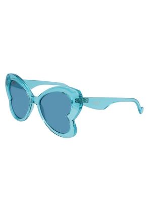Blue Injected Sunglasses