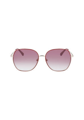 Red Metal Sunglasses