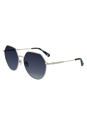 Bicolor Metal Sunglasses