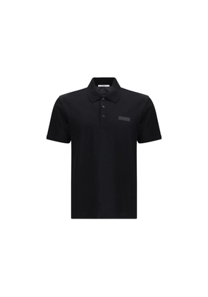 Givenchy Black Cotton Polo Shirt - L