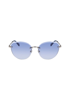 Bicolor Metal Sunglasses