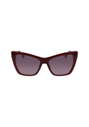Red Acetate Sunglasses