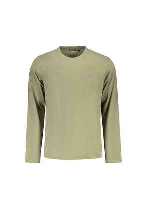 Napapijri Green Cotton T-Shirt - XL