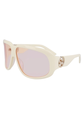 White Acetate Sunglasses