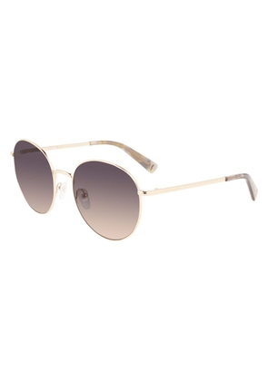 Longchamp Gold Metal Sunglasses