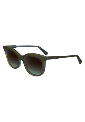Longchamp Green Acetate Sunglasses