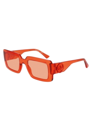 Longchamp Orange Injected Sunglasses