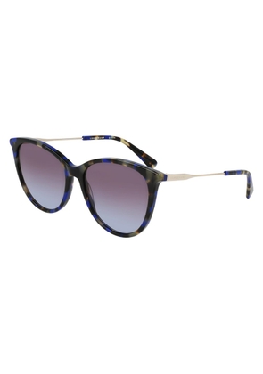 Longchamp Blue Acetate Sunglasses