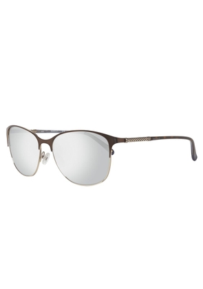 Brown Metal Sunglasses