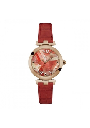 Orange Leather Watch