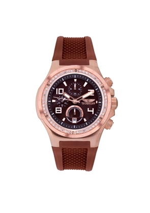 Brown Rubber Watch