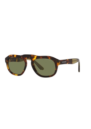 Giorgio Armani Brown Acetate Sunglasses