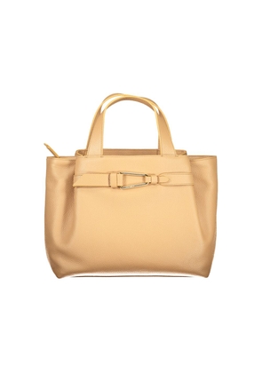 Brown Polyethylene Handbag