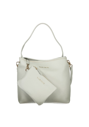 Mario Valentino Gray Polyethylene Handbag