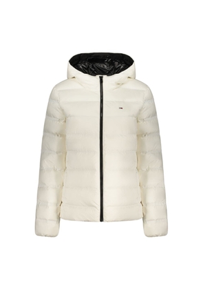 Tommy Hilfiger White Polyester Jackets & Coat - XS