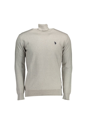 Gray Cotton Sweater - XL