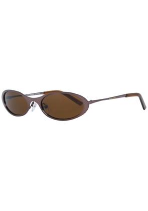 Brown Metal Sunglasses