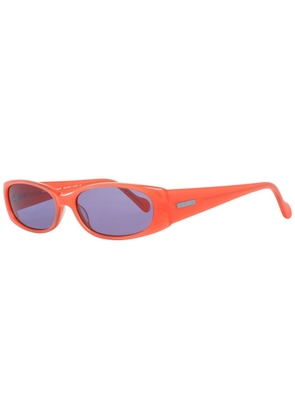 Orange Plastic Sunglasses