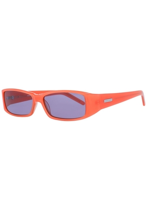 Orange Plastic Sunglasses