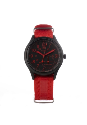 Red Nylon Watch