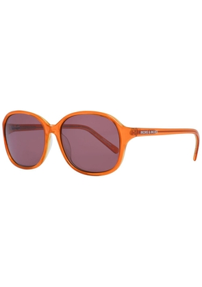 Orange Plastic Sunglasses