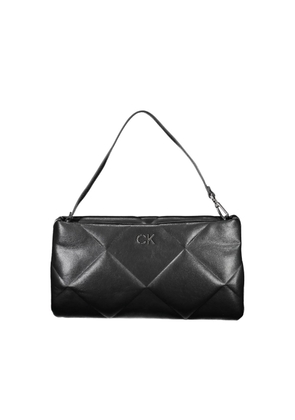 Black Polyester Handbag