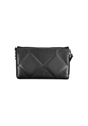 Black Polyester Handbag