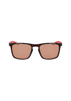 Brown Injected Sunglasses