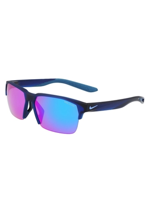 Blue Injected Sunglasses