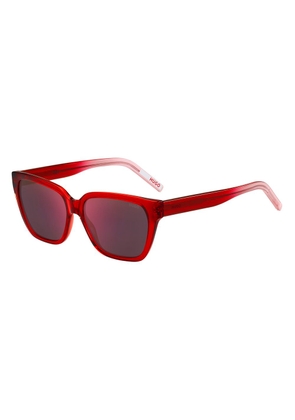 Red Acetate Sunglasses