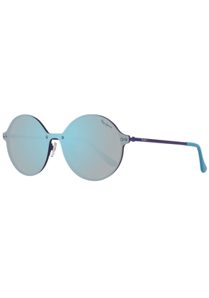 Blue Metal Sunglasses