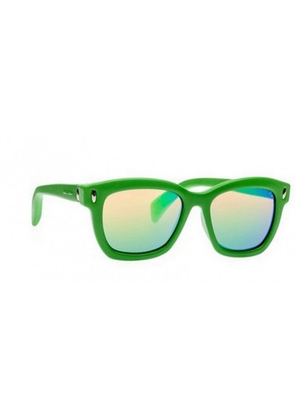 Green Rubber Sunglasses