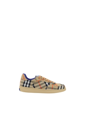 Burberry Beige Fabric Low Top Sneakers - EU40/US7