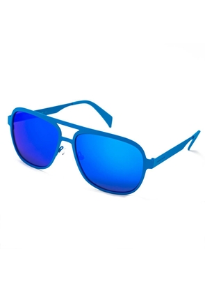 Blue Metal Sunglasses