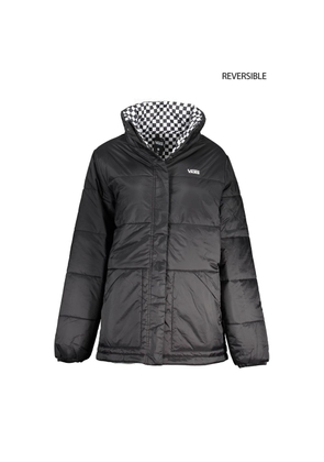 Black Nylon Women Jacket - XS