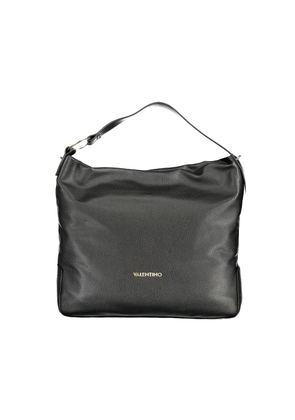 Black Polyethylene Women Handbag