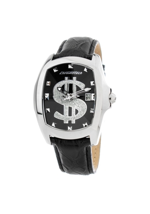 Black Leather Watch