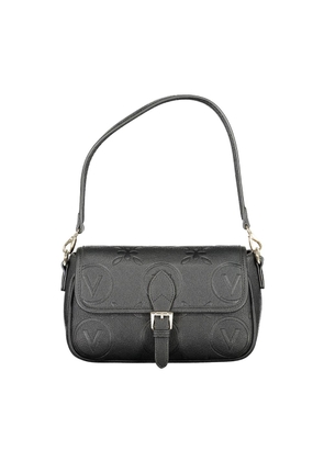 Black Polyethylene Women Handbag