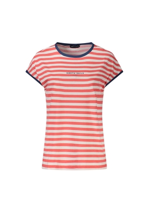 Red Cotton Tops & T-Shirt - XS