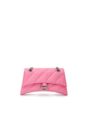 Pink Leather Shoulder Bag