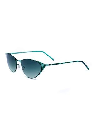 Green Metal Sunglasses
